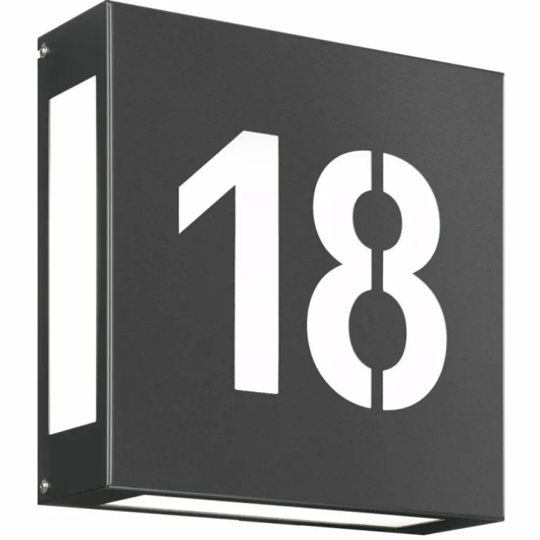 Applique murale d'extérieur CMD AQUA LEGENDO LED Anthracite, 1 lumière