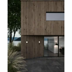 Applique murale d'extérieur Nordlux Nestor LED Noir, 1 lumière, Détecteur de mouvement