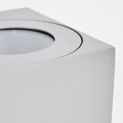 Applique murale d'extérieur Boda Gris, 2 lumières