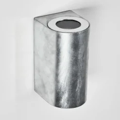 Applique murale d'extérieur Boda Argenté, 2 lumières