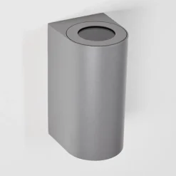 Applique murale d'extérieur Boda Gris, 2 lumières