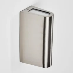 Applique murale d'extérieur Avena LED Acier inoxydable, 1 lumière