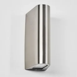 Applique murale d'extérieur Avena LED Acier inoxydable, 1 lumière