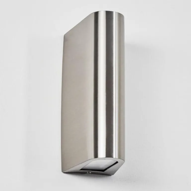 Applique murale d'extérieur Avena LED Acier inoxydable, 1 lumière