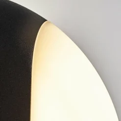 Applique murale d'extérieur Arvier LED Noir, 1 lumière