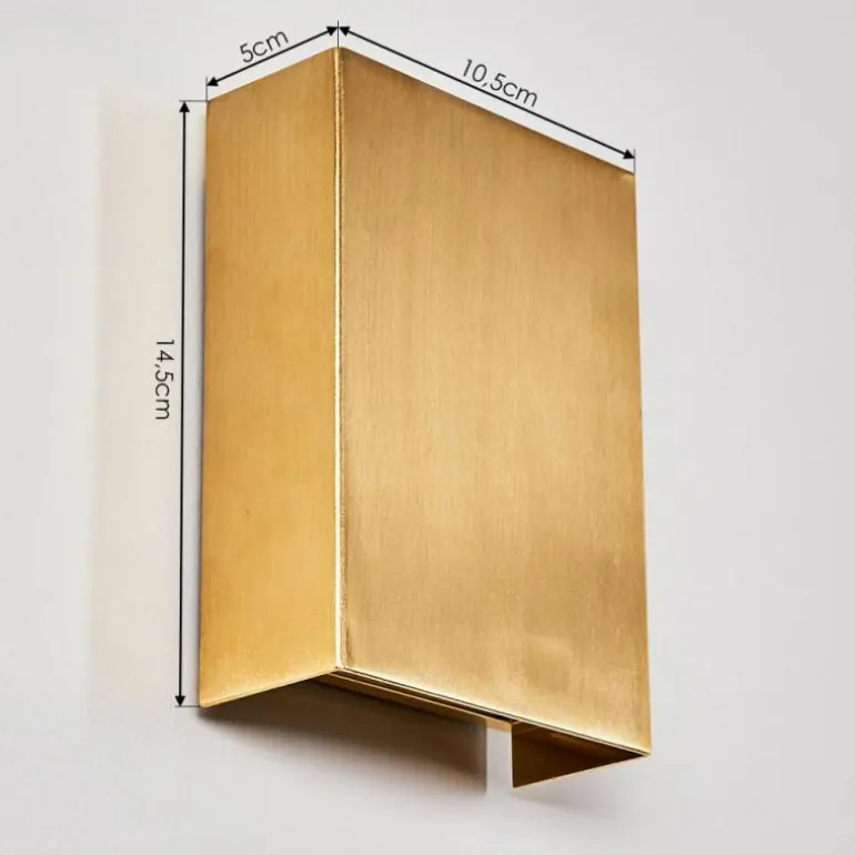 Applique murale d'extérieur Benin LED Laiton, 1 lumière