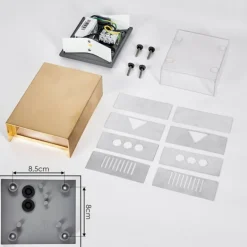 Applique murale d'extérieur Benin LED Laiton, 1 lumière