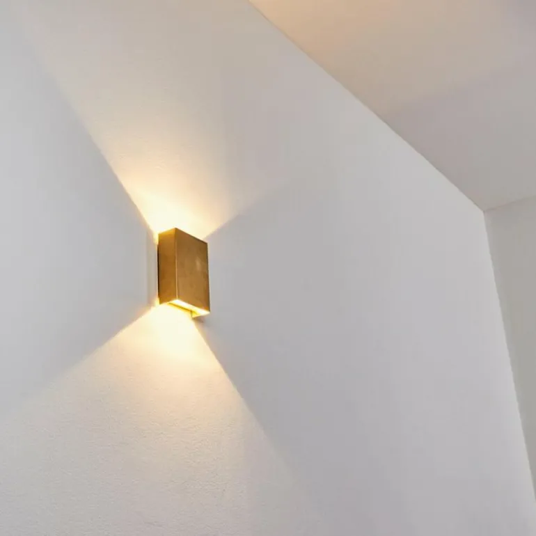 Applique murale d'extérieur Benin LED Laiton, 1 lumière