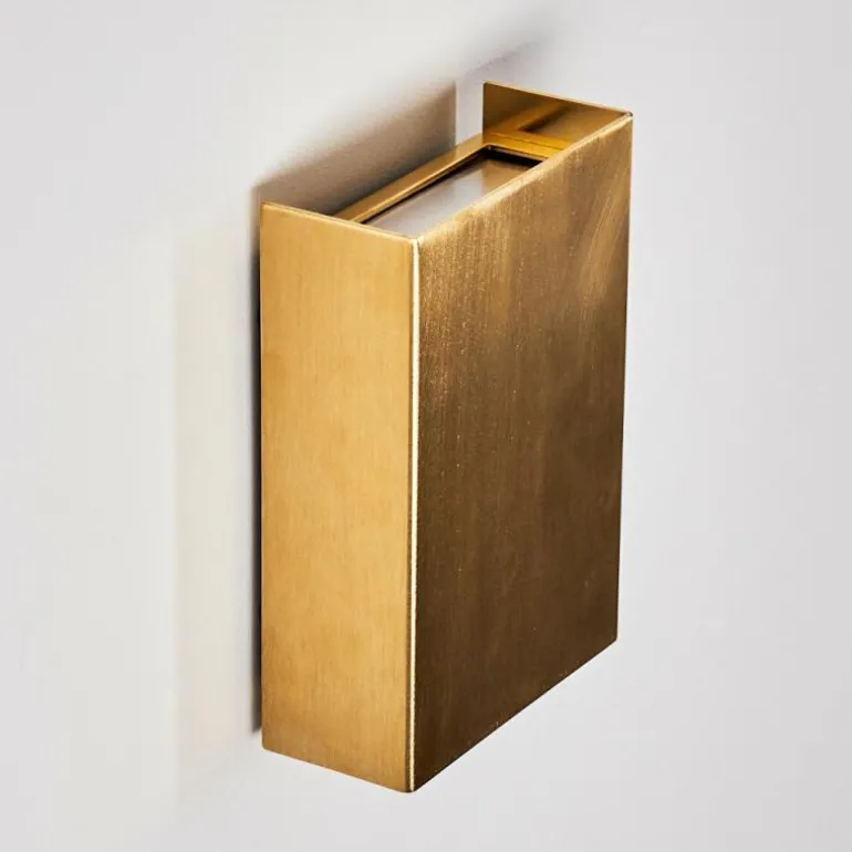 Applique murale d'extérieur Benin LED Laiton, 1 lumière