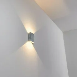 Applique murale d'extérieur Benin LED Gris, 1 lumière