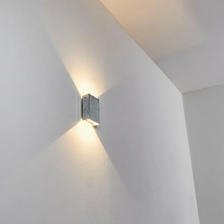 Applique murale d'extérieur Benin LED Gris, 1 lumière