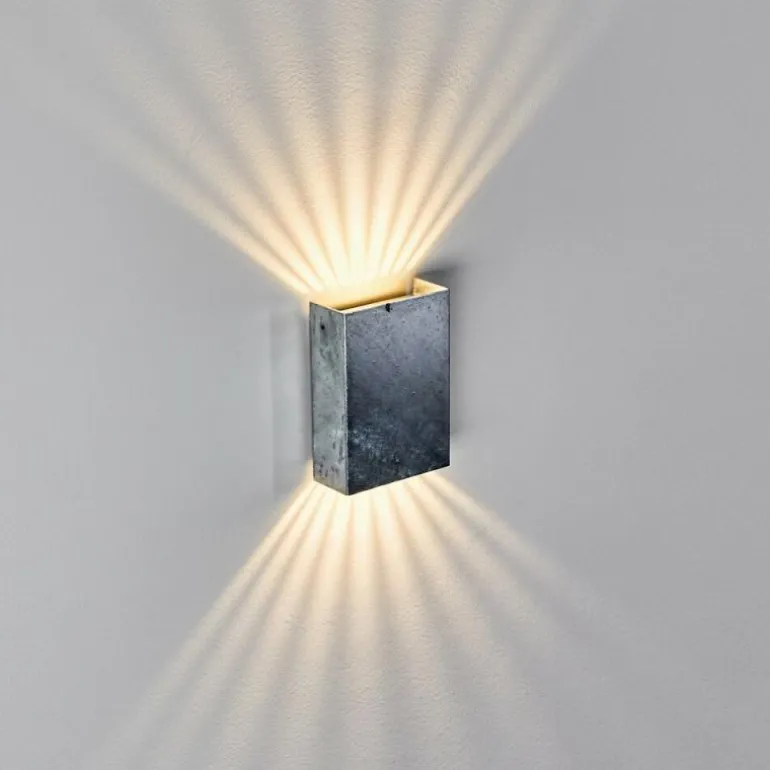 Applique murale d'extérieur Benin LED Gris, 1 lumière