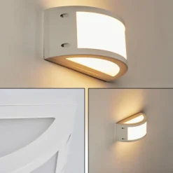 Applique murale d'extérieur Pompeano LED Blanc, 1 lumière