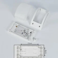 Applique murale d'extérieur Pompeano LED Blanc, 1 lumière