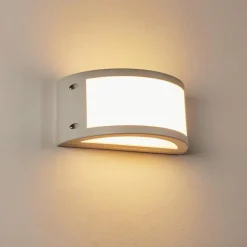 Applique murale d'extérieur Pompeano LED Blanc, 1 lumière