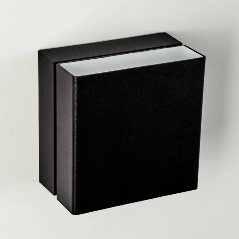 Applique murale d'extérieur Fontanile LED Noir, Blanc, 1 lumière