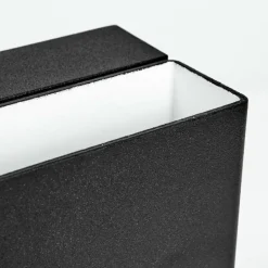 Applique murale d'extérieur Fontanile LED Noir, Blanc, 1 lumière