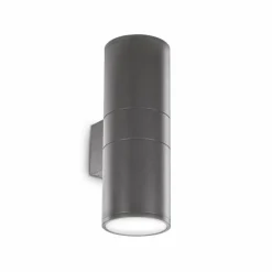 Applique murale d'extérieur Ideallux GUN Anthracite, 2 lumières
