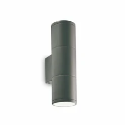 Applique murale d'extérieur Ideallux GUN Anthracite, 2 lumières