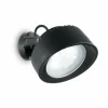 Applique murale d'extérieur Ideallux TOMMY Noir, 1 lumière