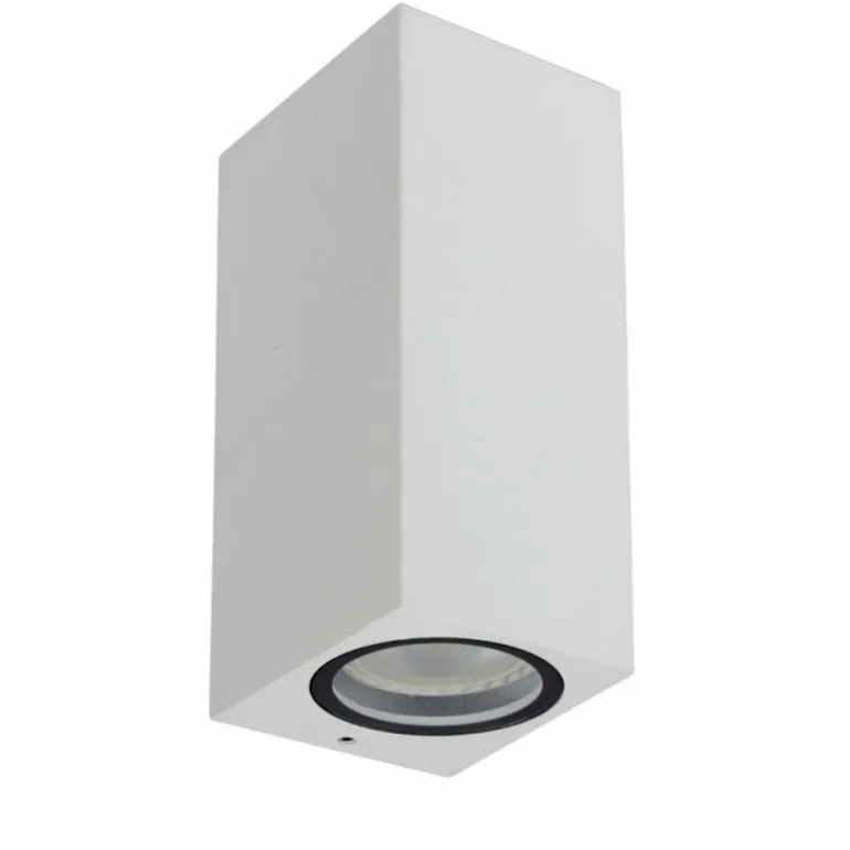 Applique murale d'extérieur Lucide ZARO Blanc, 2 lumières