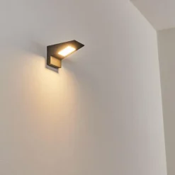 Applique murale d'extérieur Matlava LED Anthracite, Blanc, 1 lumière