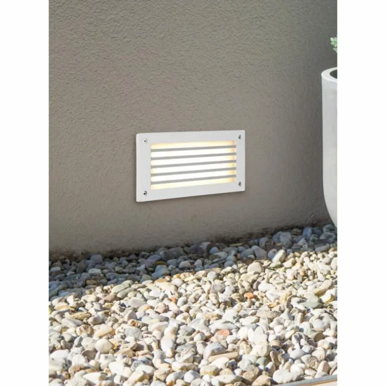 Applique murale d'extérieur Trio Hardey LED Blanc, 1 lumière