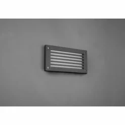 Applique murale d'extérieur Trio Hardey LED Anthracite, 1 lumière