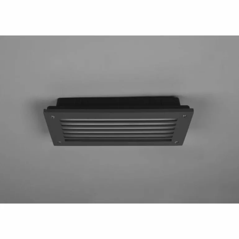 Applique murale d'extérieur Trio Hardey LED Anthracite, 1 lumière