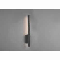 Applique murale d'extérieur Trio Tawa LED Anthracite, 1 lumière
