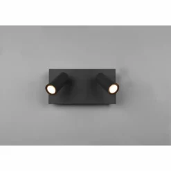 Applique murale d'extérieur Trio Tunga LED Anthracite, 2 lumières
