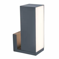 Applique murale d'extérieur Lutec CUBA LED Anthracite, 2 lumières