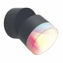 Applique murale d'extérieur Lutec DROPSI LED Anthracite, 1 lumière, Changeur de couleurs