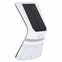 Applique murale d'extérieur Globo Solar LED Noir, 1 lumière, Détecteur de mouvement