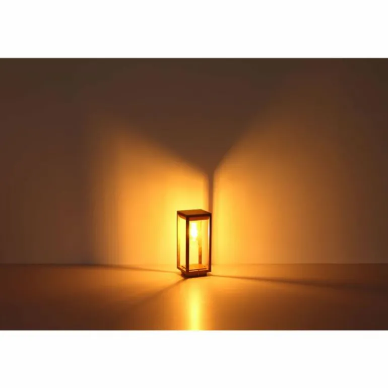 Applique murale d'extérieur Globo CANDELA Bois foncé, 1 lumière