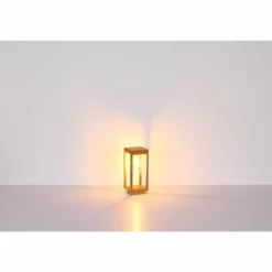 Applique murale d'extérieur Globo CANDELA Bois foncé, 1 lumière