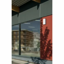 Applique murale d'extérieur LCD 039LED Noir, 1 lumière