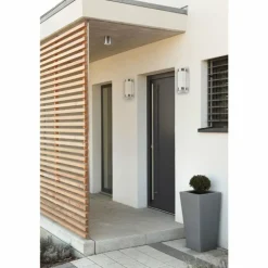 Applique murale d'extérieur LCD 60 Acier inoxydable, 1 lumière