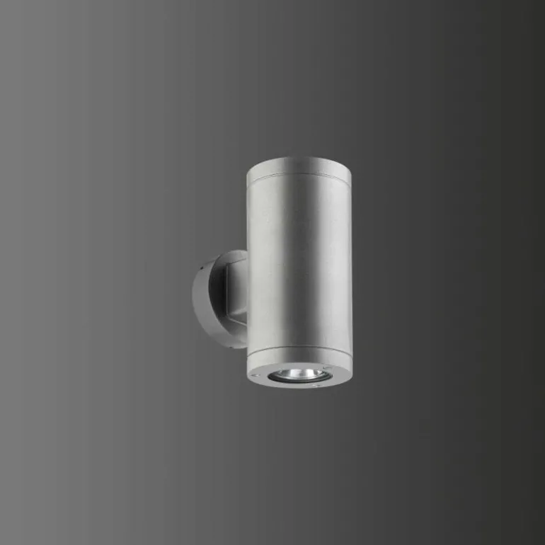 Applique murale d'extérieur LCD 1065 Argenté, 2 lumières