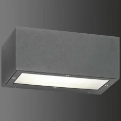 Applique murale d'extérieur LCD 1500 Noir, 1 lumière