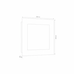Applique murale d'extérieur LCD 3007LEDSEN Noir, 1 lumière, Détecteur de mouvement