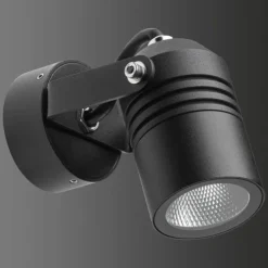 Applique murale d'extérieur LCD 5019 LED Noir, 1 lumière