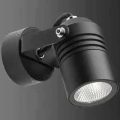 Applique murale d'extérieur LCD 5019 LED Noir, 1 lumière