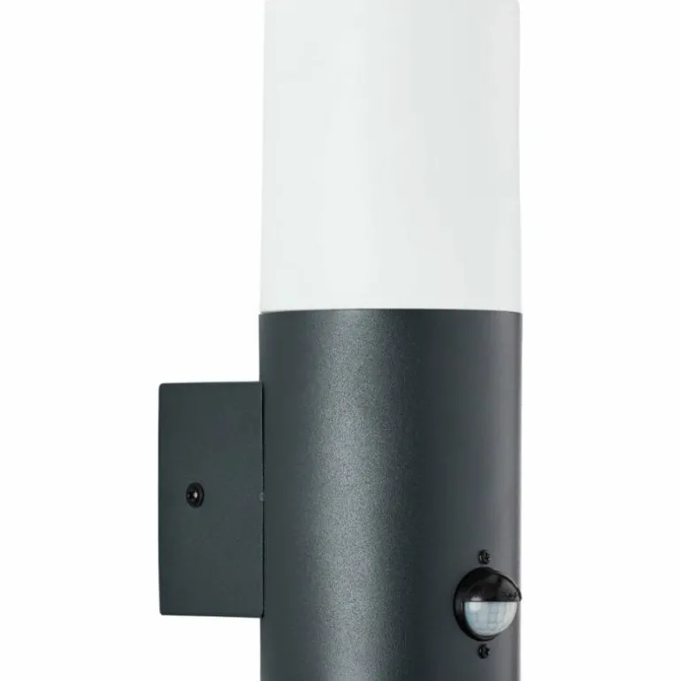 Applique murale d'extérieur Brillliant Aberdeen Noir, 1 lumière, Détecteur de mouvement