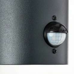 Applique murale d'extérieur Brillliant Aberdeen Noir, 1 lumière, Détecteur de mouvement