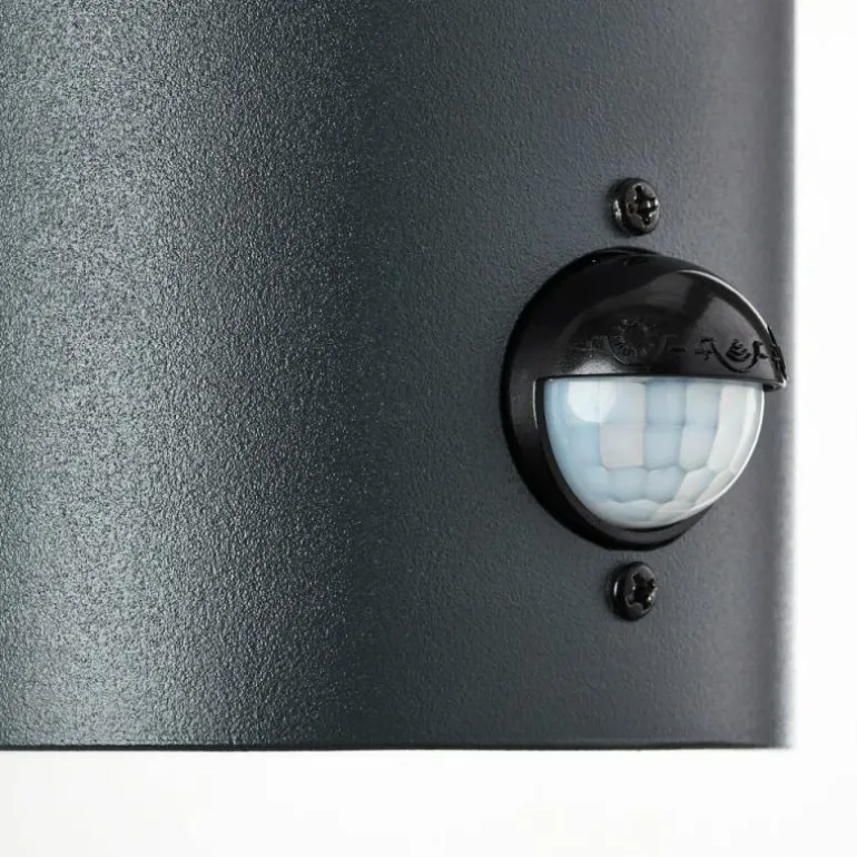 Applique murale d'extérieur Brillliant Aberdeen Noir, 1 lumière, Détecteur de mouvement