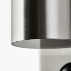 Applique murale d'extérieur Brillliant Hanni Argenté, 2 lumières, Détecteur de mouvement