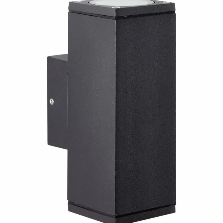 Applique murale d'extérieur Brillliant Nerty Argenté, 2 lumières