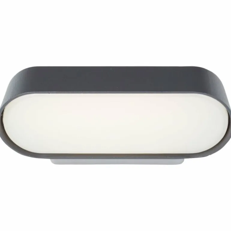 Applique murale d'extérieur Brillliant Samira LED Noir, 1 lumière