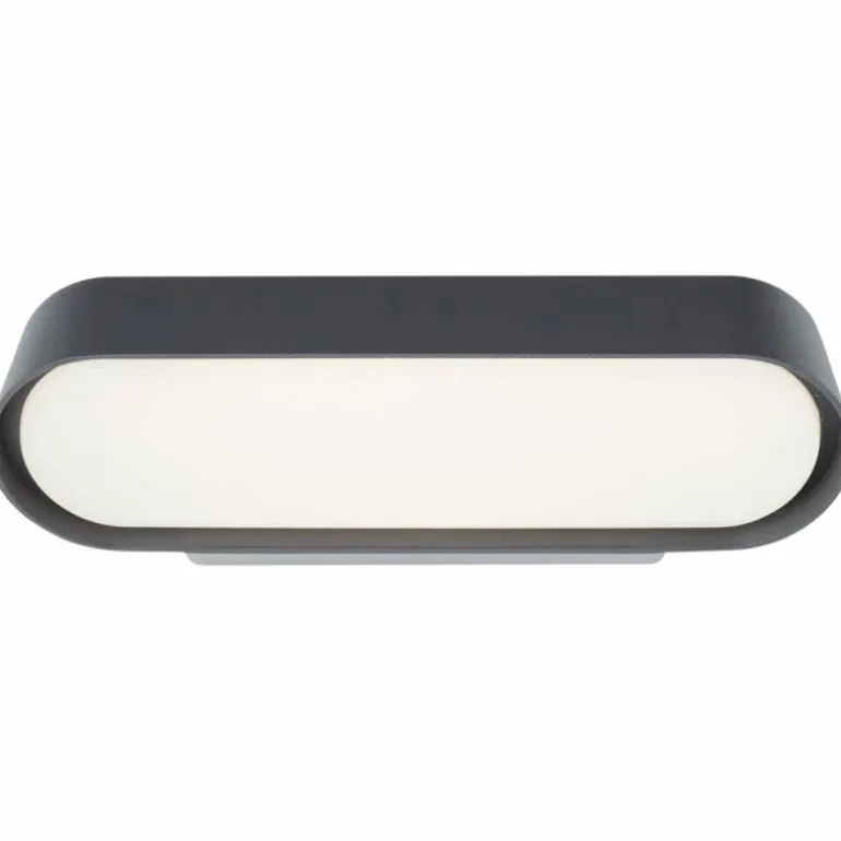 Applique murale d'extérieur Brillliant Samira LED Noir, 1 lumière